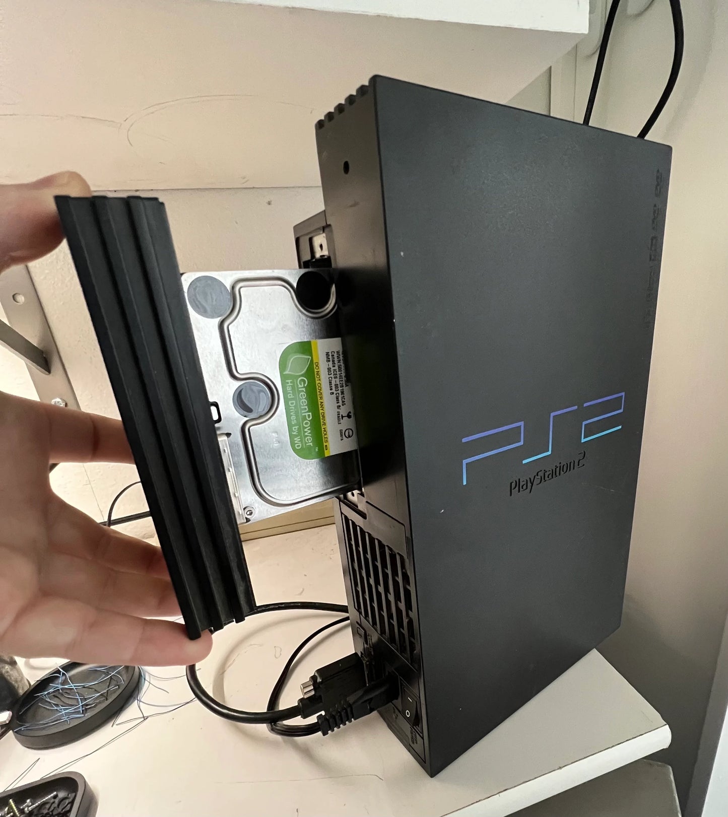 PS2 HDD w/ Free HD Boot + Games + Adapter